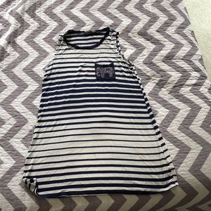 Gradient Striped Dress